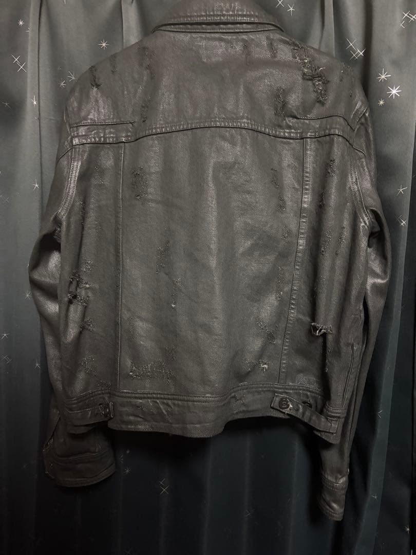 ジャケット・アウター destroy coating denim jacket dior homme