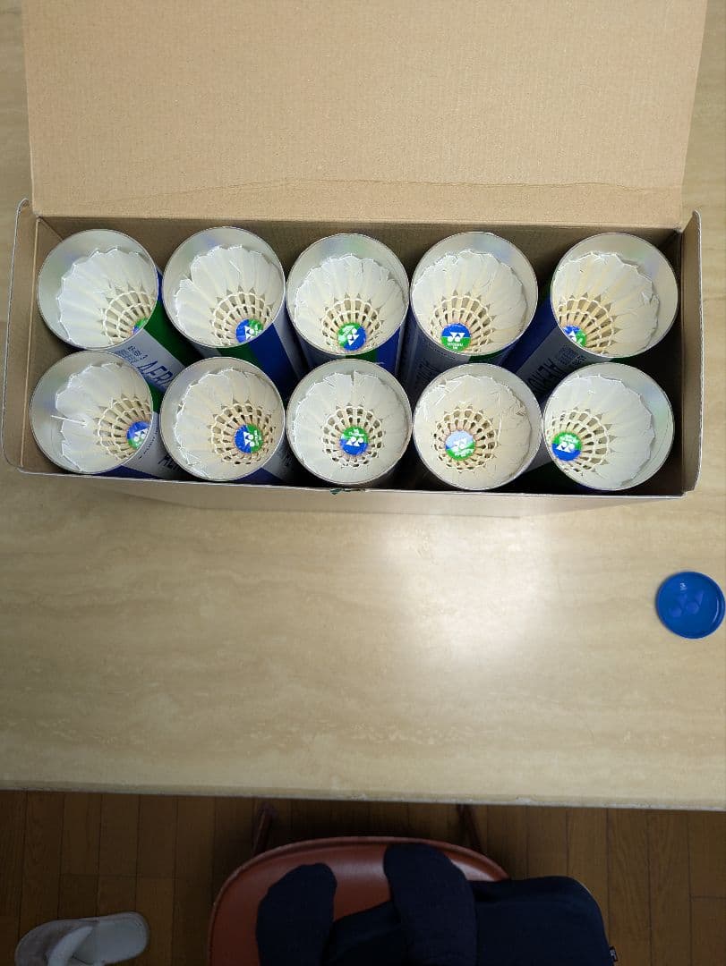 YONEXバドミントンシャトル　 AEROSENSA 500　中古120球