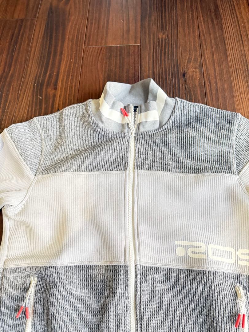 【美品】Rosasen（ロサーセン）切替ニットジャケット　メンズ Lサイズ