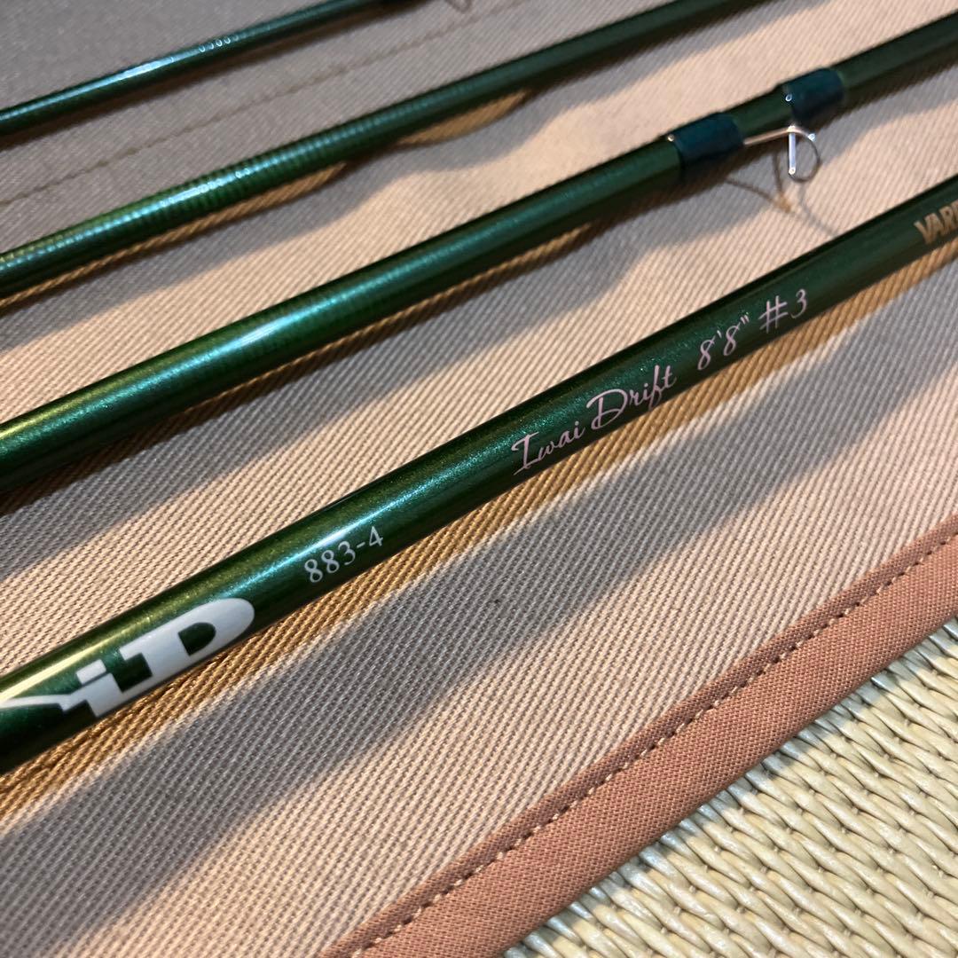 イワイドリフト iD-883-4 フライロッド 8'8\" #3