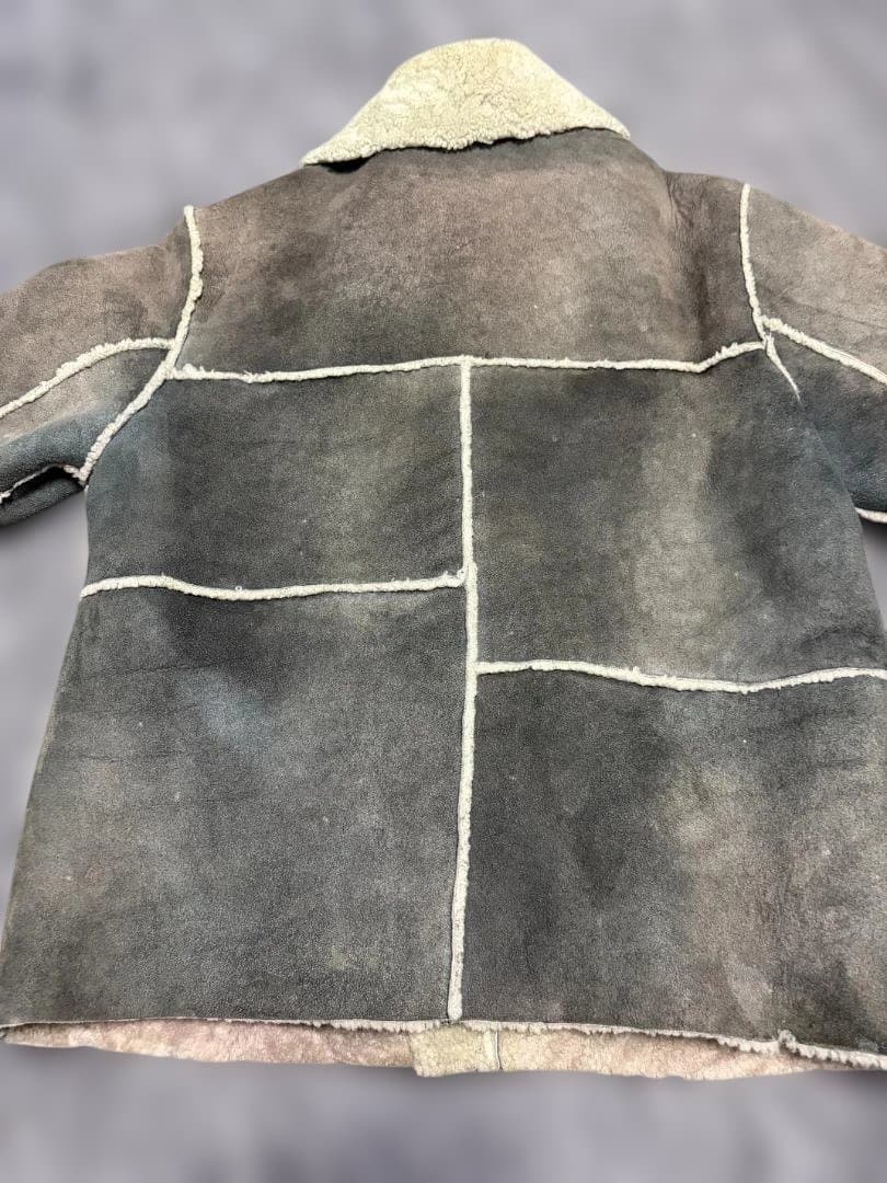 い*ん様 Paul Smith Jeans ポールスミス 羊革 ボア付ジャケット