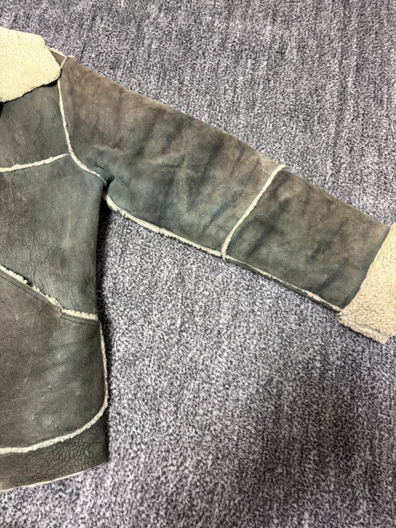 い*ん様 Paul Smith Jeans ポールスミス 羊革 ボア付ジャケット