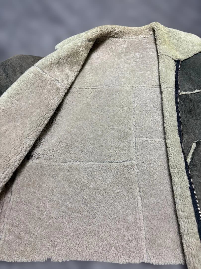 い*ん様 Paul Smith Jeans ポールスミス 羊革 ボア付ジャケット