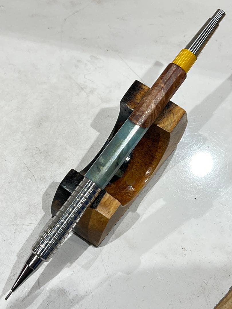 Nikeripg5+HW 12角軸ステンレスグリップ・ノックボタン・カバー