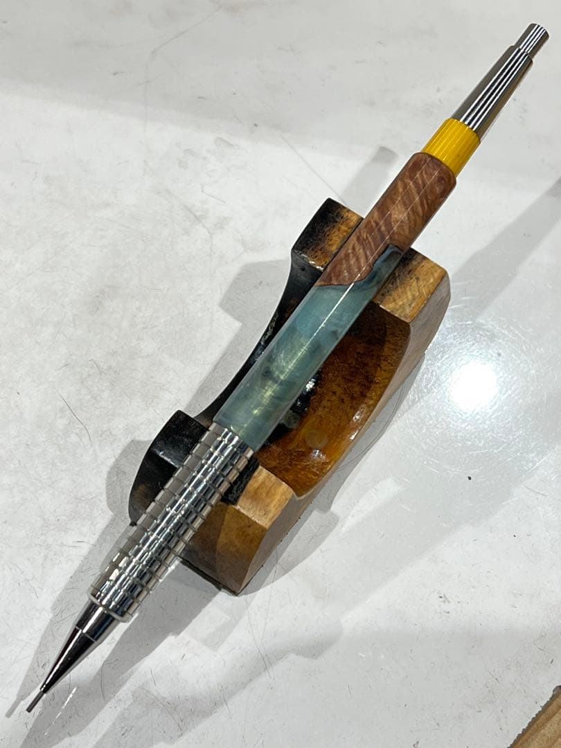 Nikeripg5+HW 12角軸ステンレスグリップ・ノックボタン・カバー