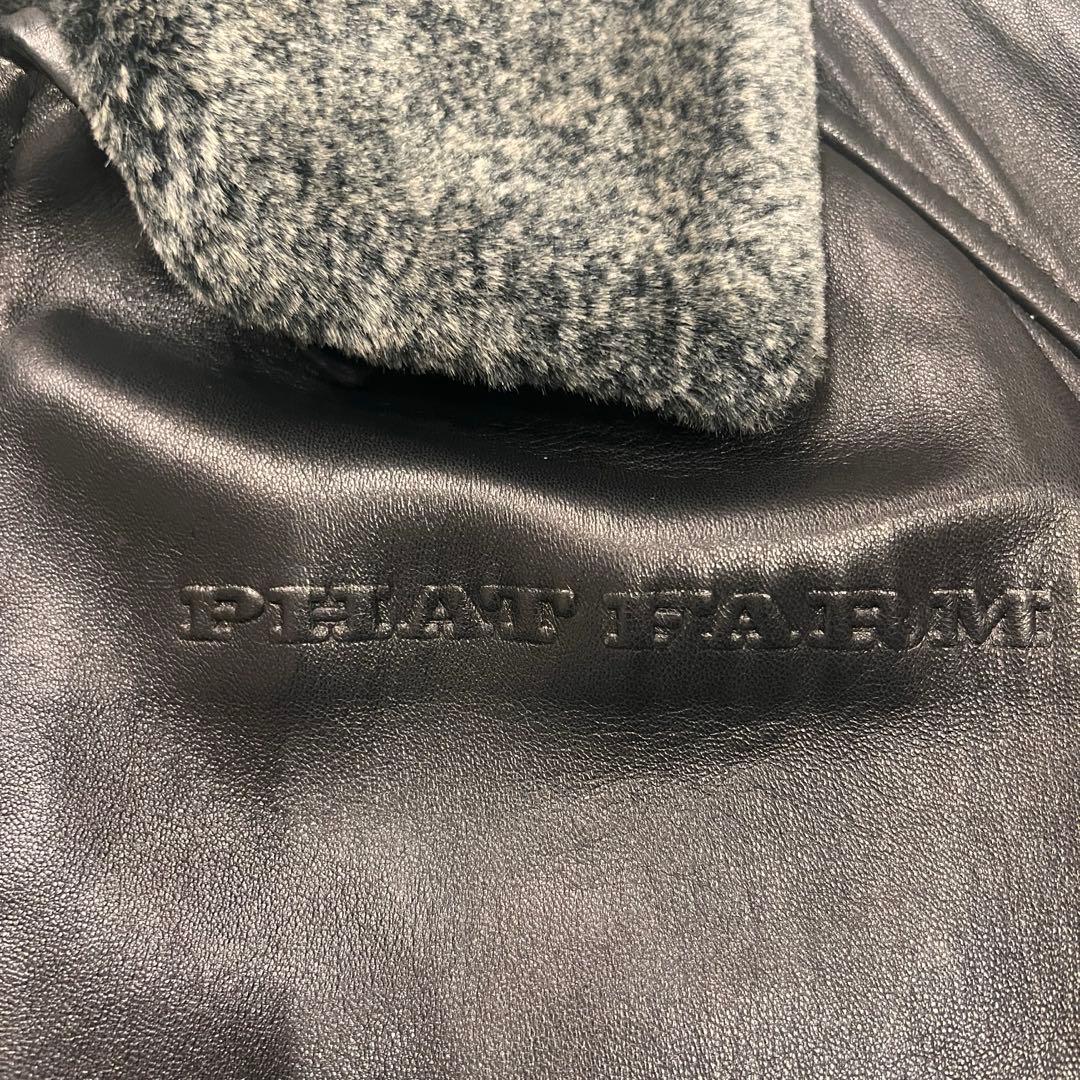 00s PHAT FARM レザージャケット 羊革 ラムレザー