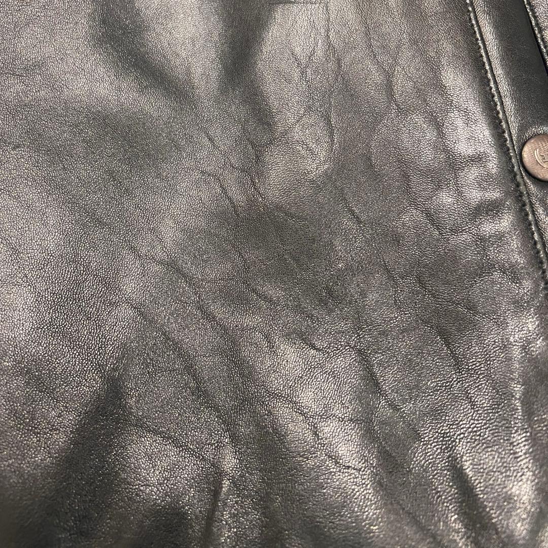 00s PHAT FARM レザージャケット 羊革 ラムレザー