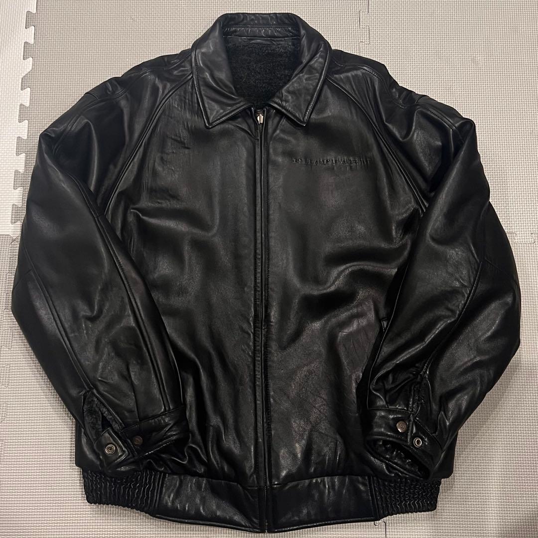 00s PHAT FARM レザージャケット 羊革 ラムレザー
