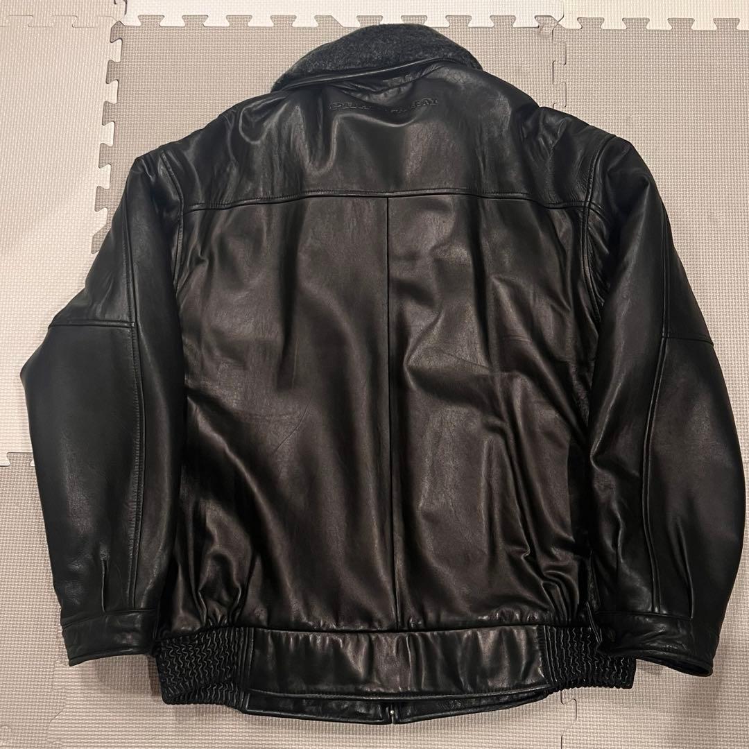 00s PHAT FARM レザージャケット 羊革 ラムレザー