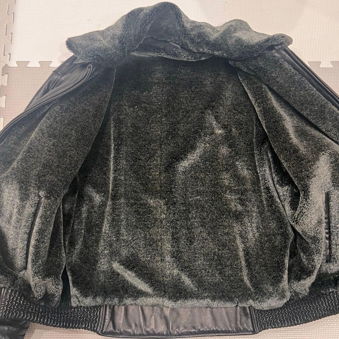 00s PHAT FARM レザージャケット 羊革 ラムレザー