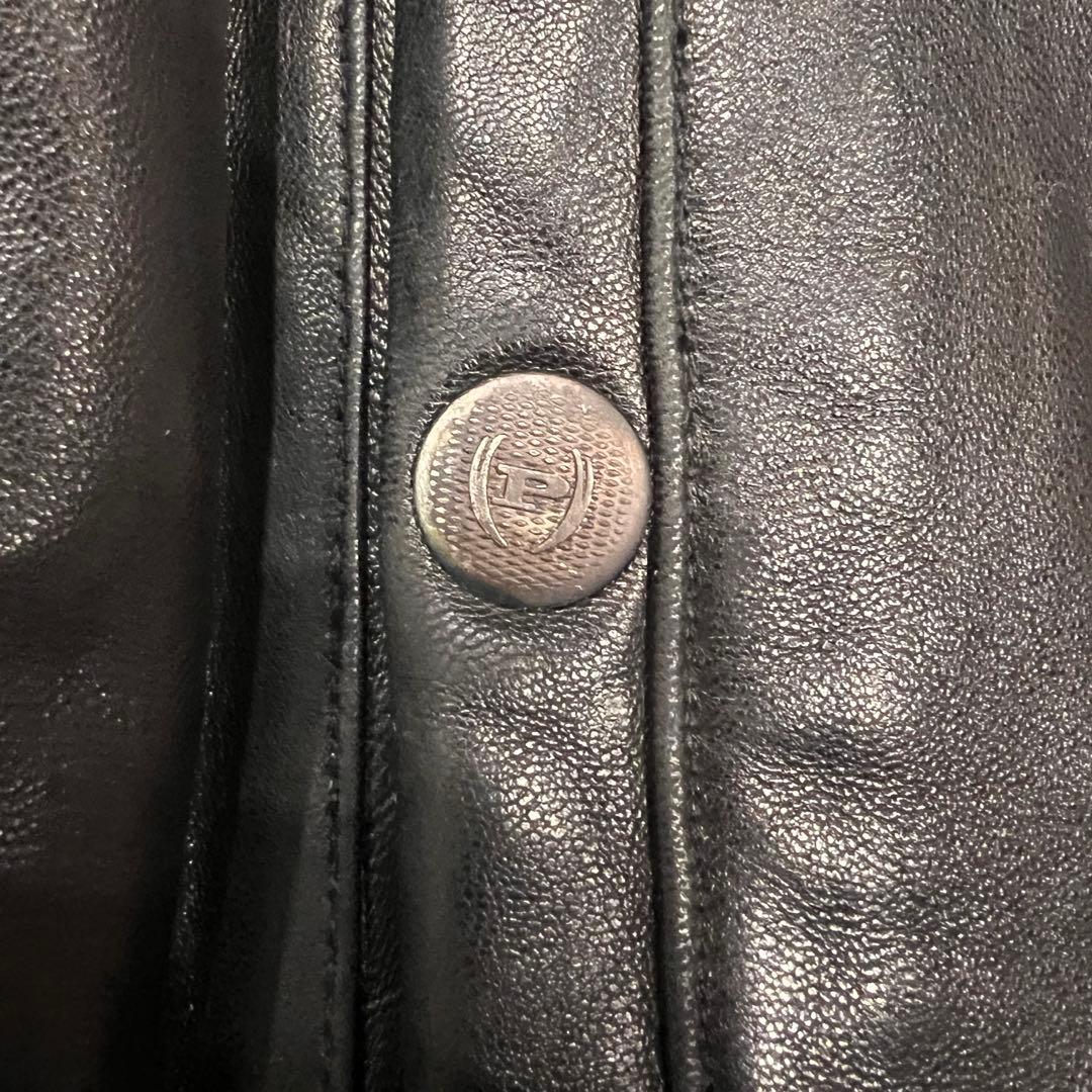 00s PHAT FARM レザージャケット 羊革 ラムレザー