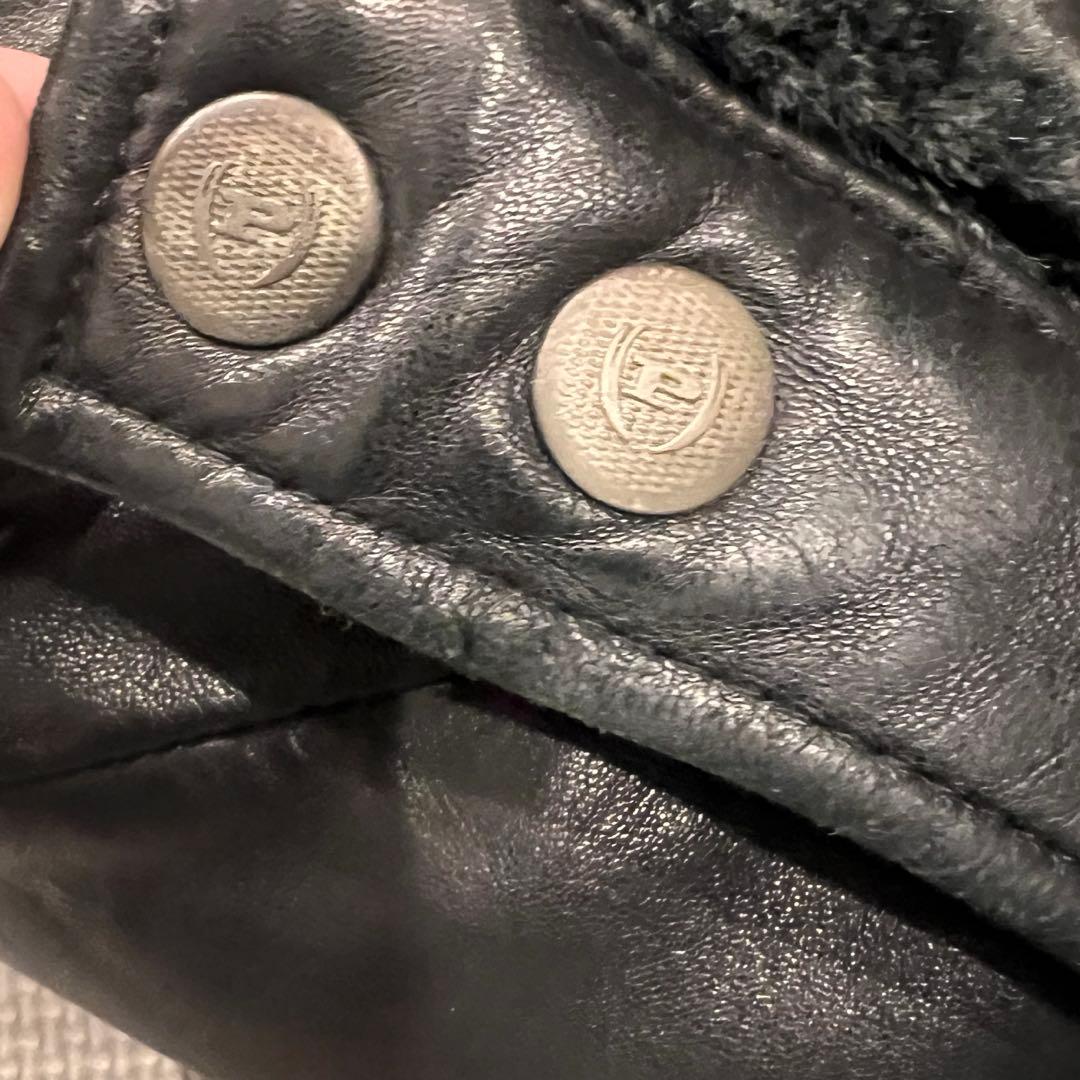 00s PHAT FARM レザージャケット 羊革 ラムレザー