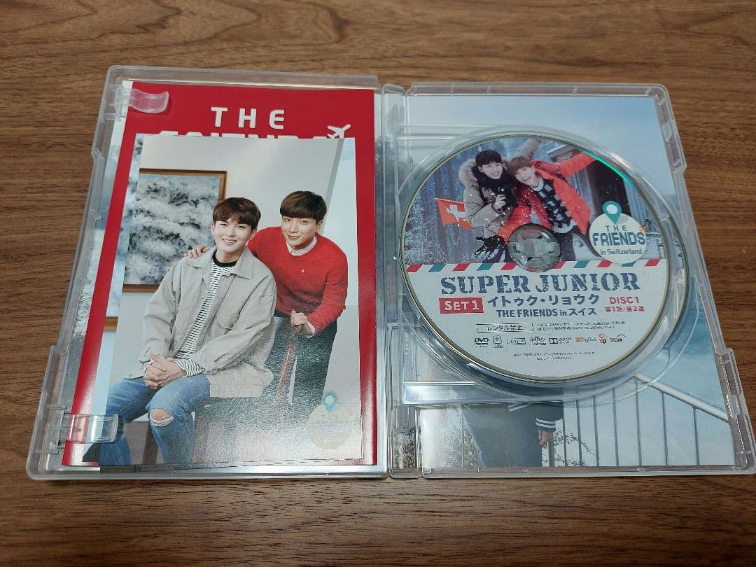 【匿名配送】SUPER JUNIOR イトゥク・リョウク DVD２枚セット