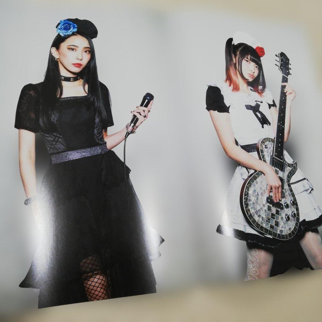 BAND-MAID ムック本 スコア付 バンドメイド 機材紹介 希少ポスター付