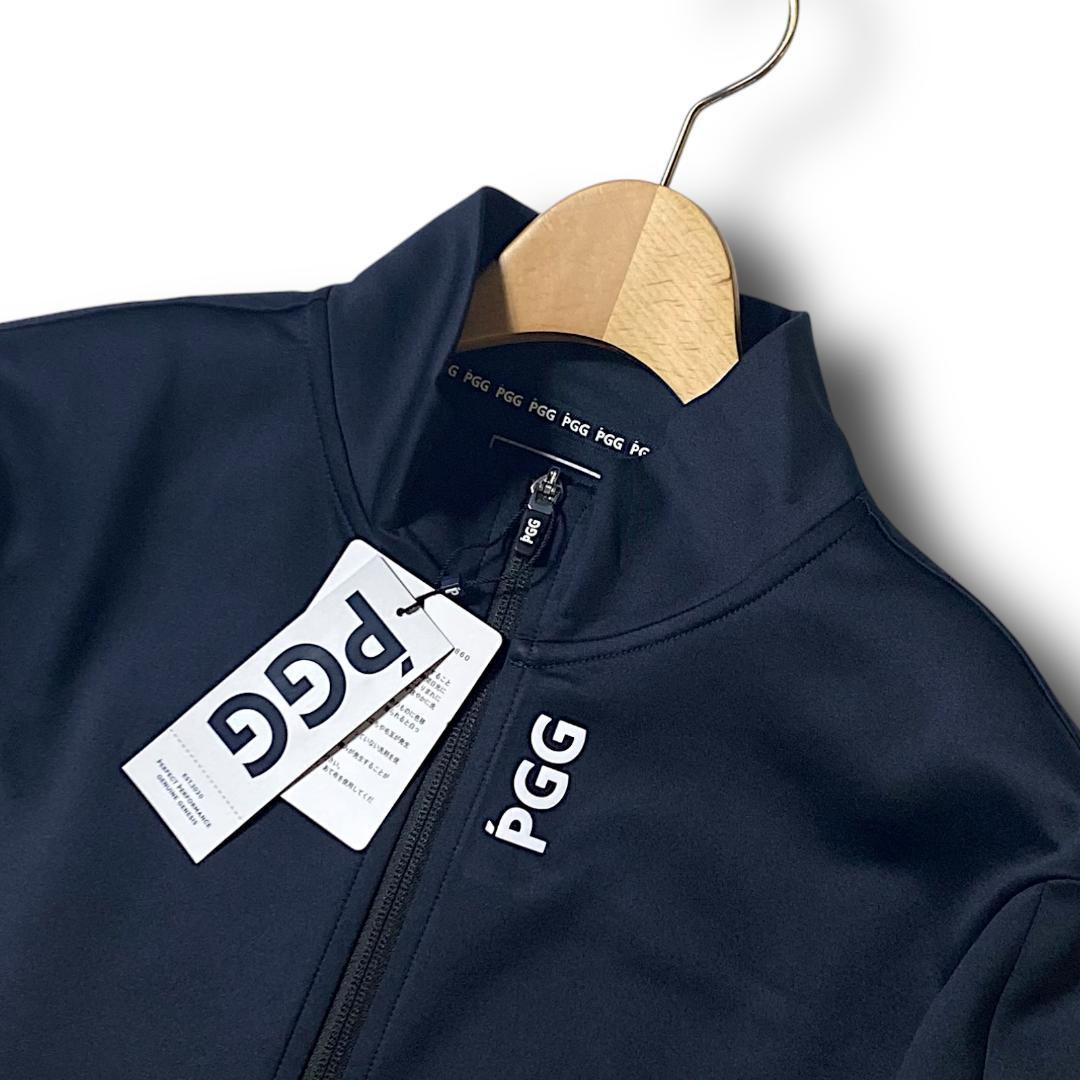 定3.7万 4 PGG パーリーゲイツ ビッグロゴ ダンボールニット ジャケット