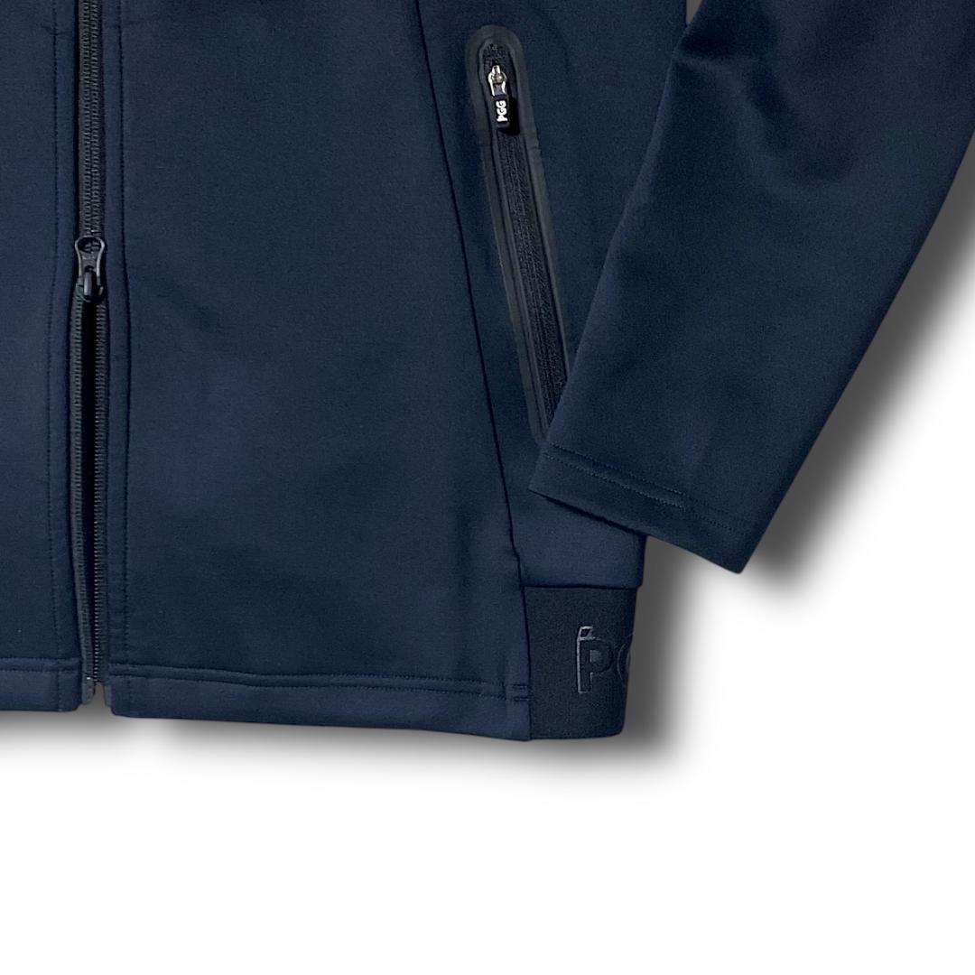 定3.7万 4 PGG パーリーゲイツ ビッグロゴ ダンボールニット ジャケット