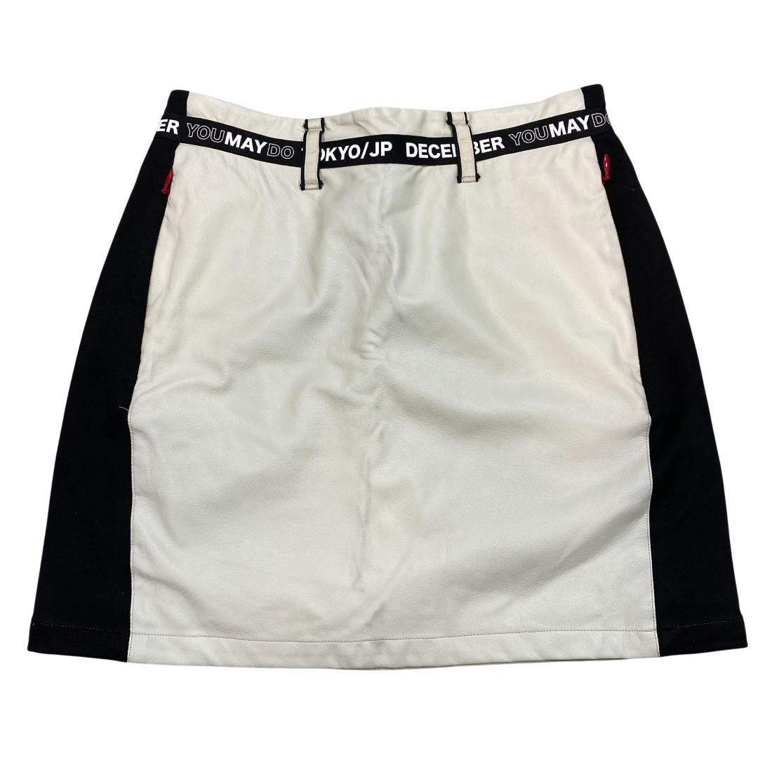 DECEMBERMAY ディセンバーメイ インナー付き ストレッチ スカート S