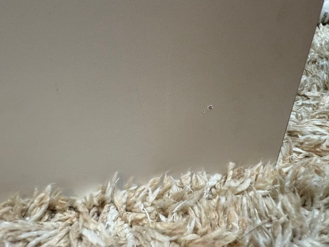 【札幌直接引渡し】Ahkah/ガラステーブル/ローテーブル/ホワイト/北欧風