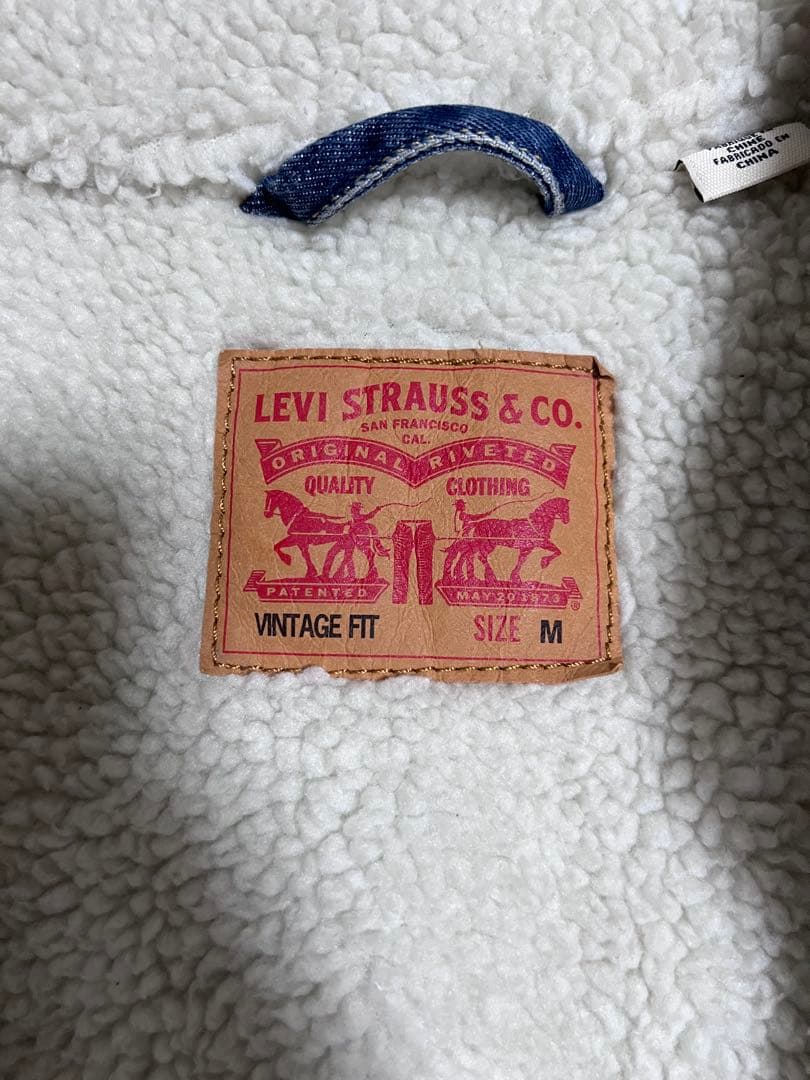 Levi's デニムボアジャケット M
