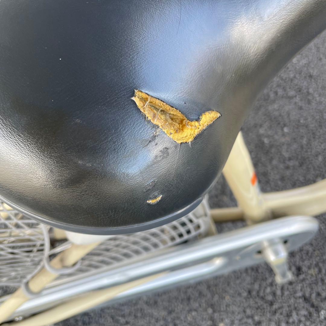 ブリヂストン製ママチャリ 26インチ自転車 カゴ/鍵/オートライト付