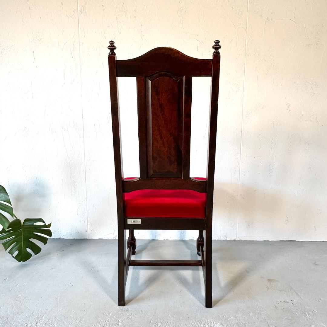 ③北海道民芸家具　椅子　樺材　ヴィンテージ