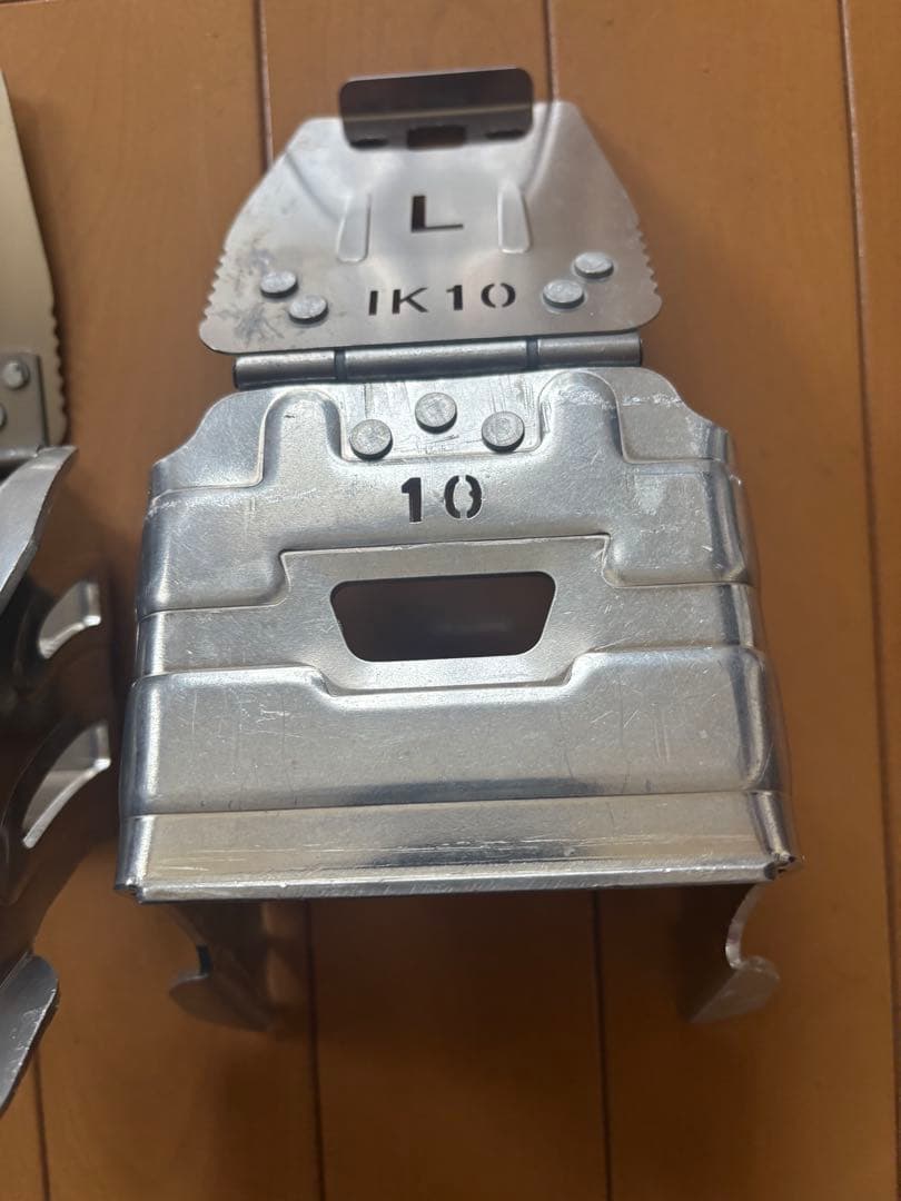 テレマークスキーアイゼン　アイゼくん100ミリ幅