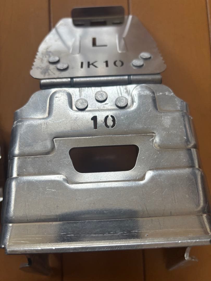 テレマークスキーアイゼン　アイゼくん100ミリ幅