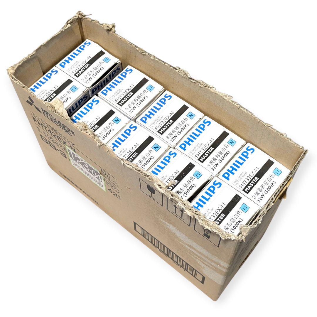 【10本セット・未使用】フィリップス コンパクト形蛍光灯 FHT32EX-N　②