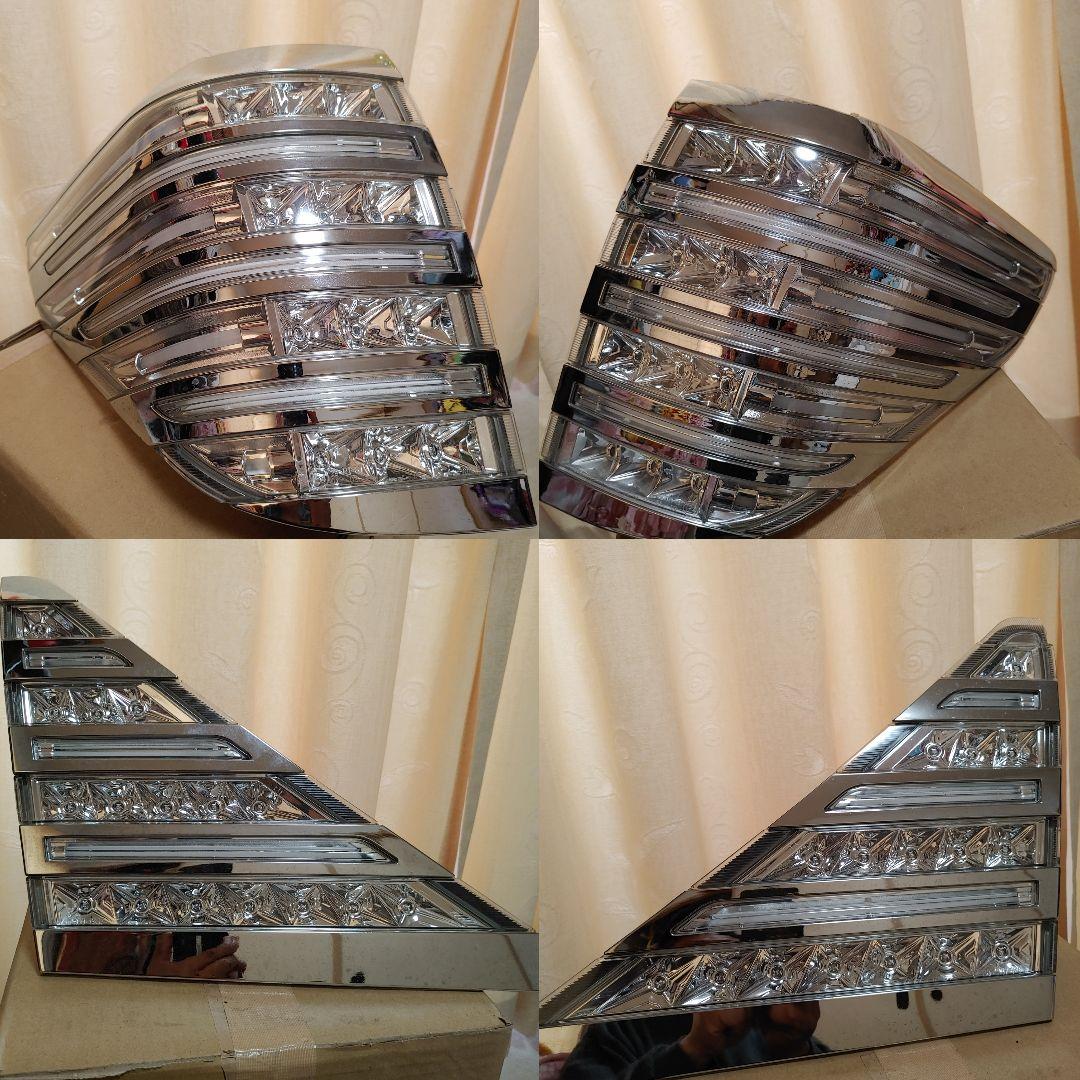 ラ*ス様 20ヴェルファイア　LED テールライト クリア/メッキ　ジャンク