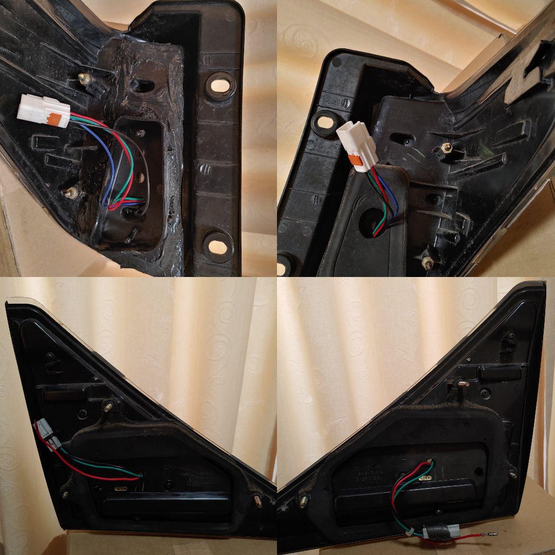 ラ*ス様 20ヴェルファイア　LED テールライト クリア/メッキ　ジャンク