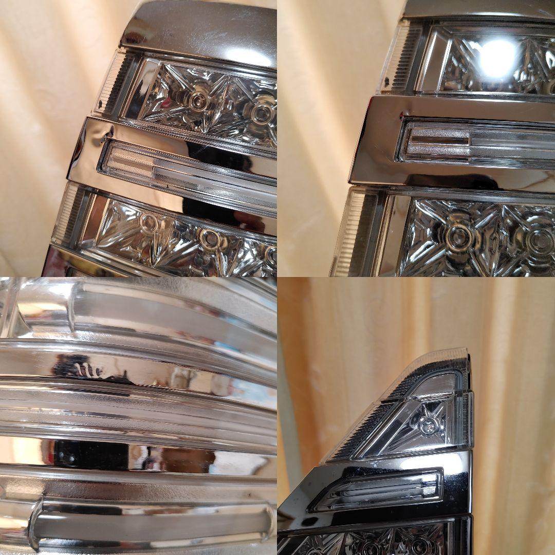 ラ*ス様 20ヴェルファイア　LED テールライト クリア/メッキ　ジャンク