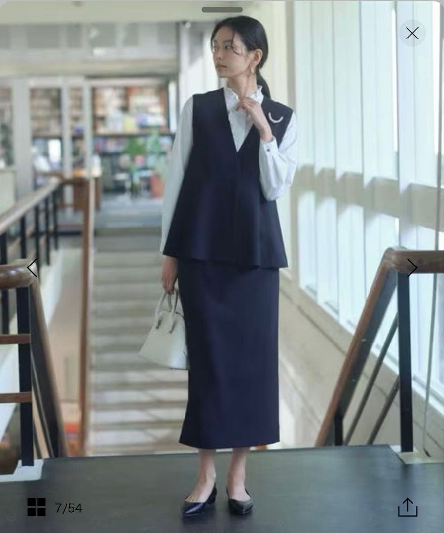 新品UNITED ARROWS green label relaxingジレ