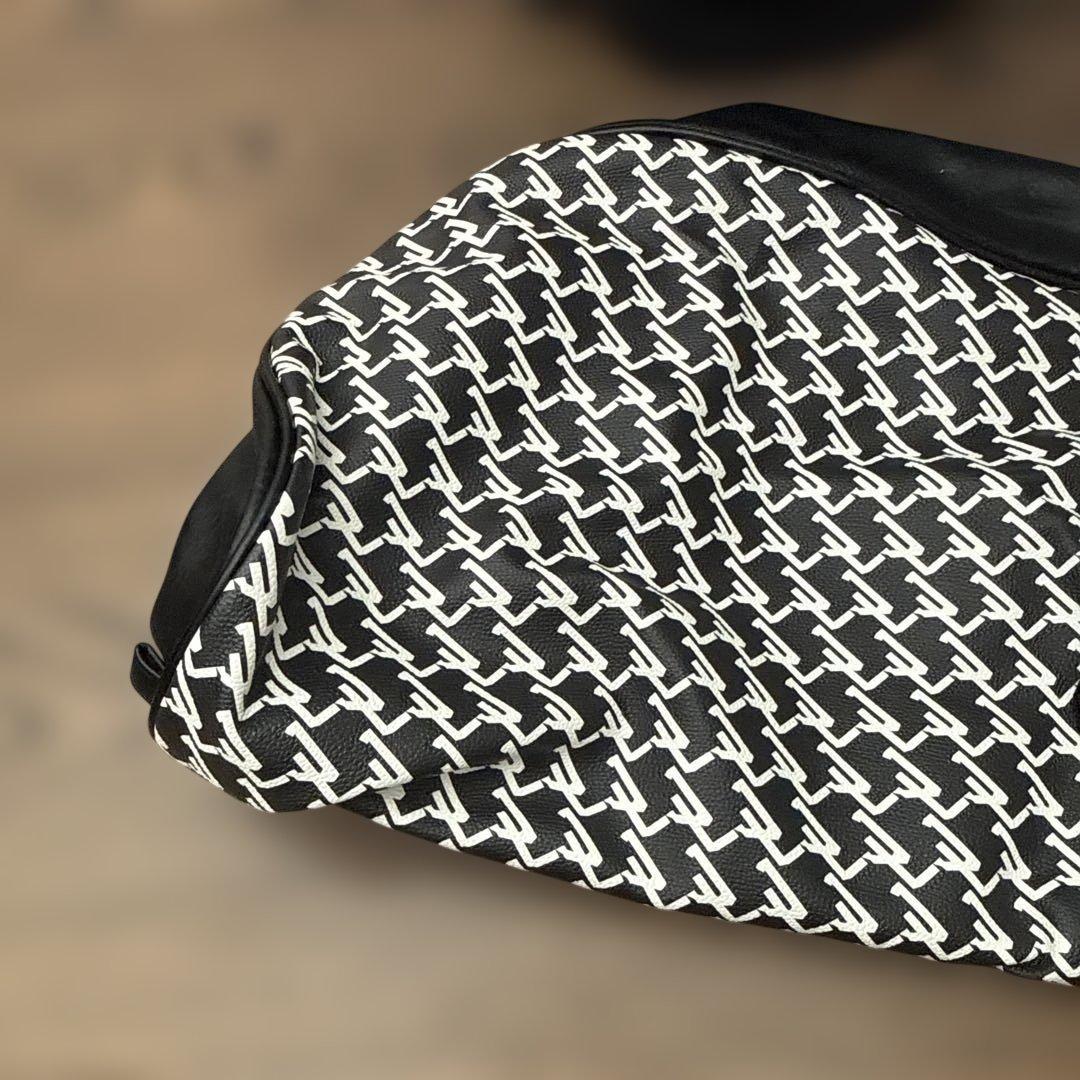 J.Lindeberg キャディバッグ ブラック/ホワイト