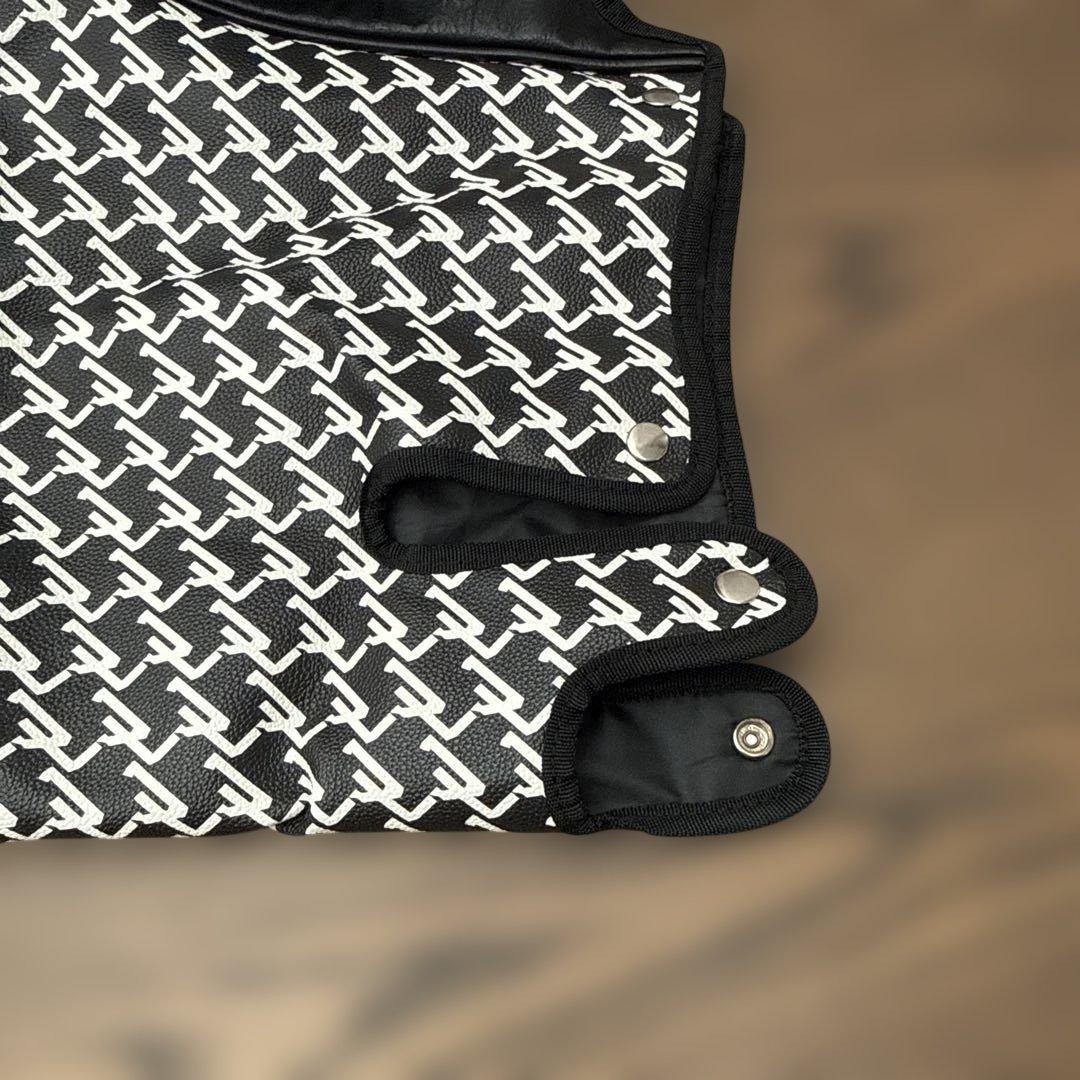 J.Lindeberg キャディバッグ ブラック/ホワイト