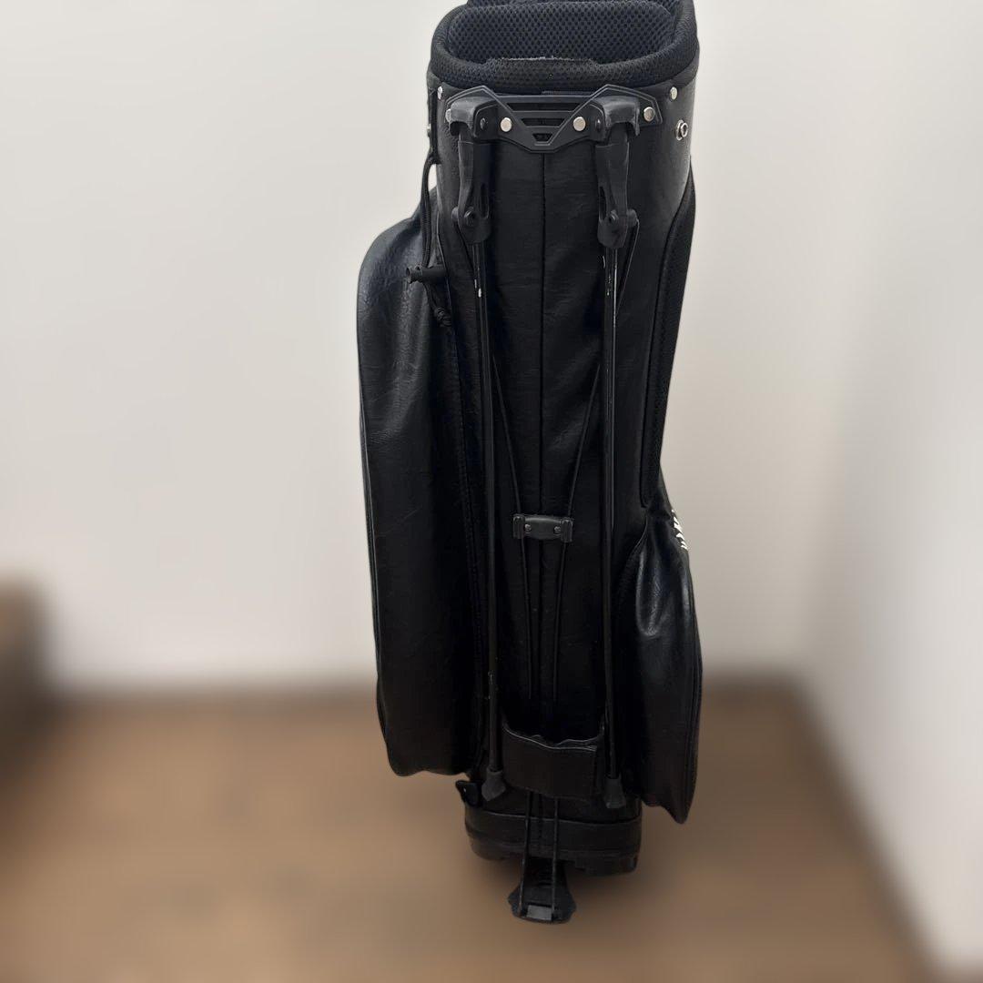 J.Lindeberg キャディバッグ ブラック/ホワイト