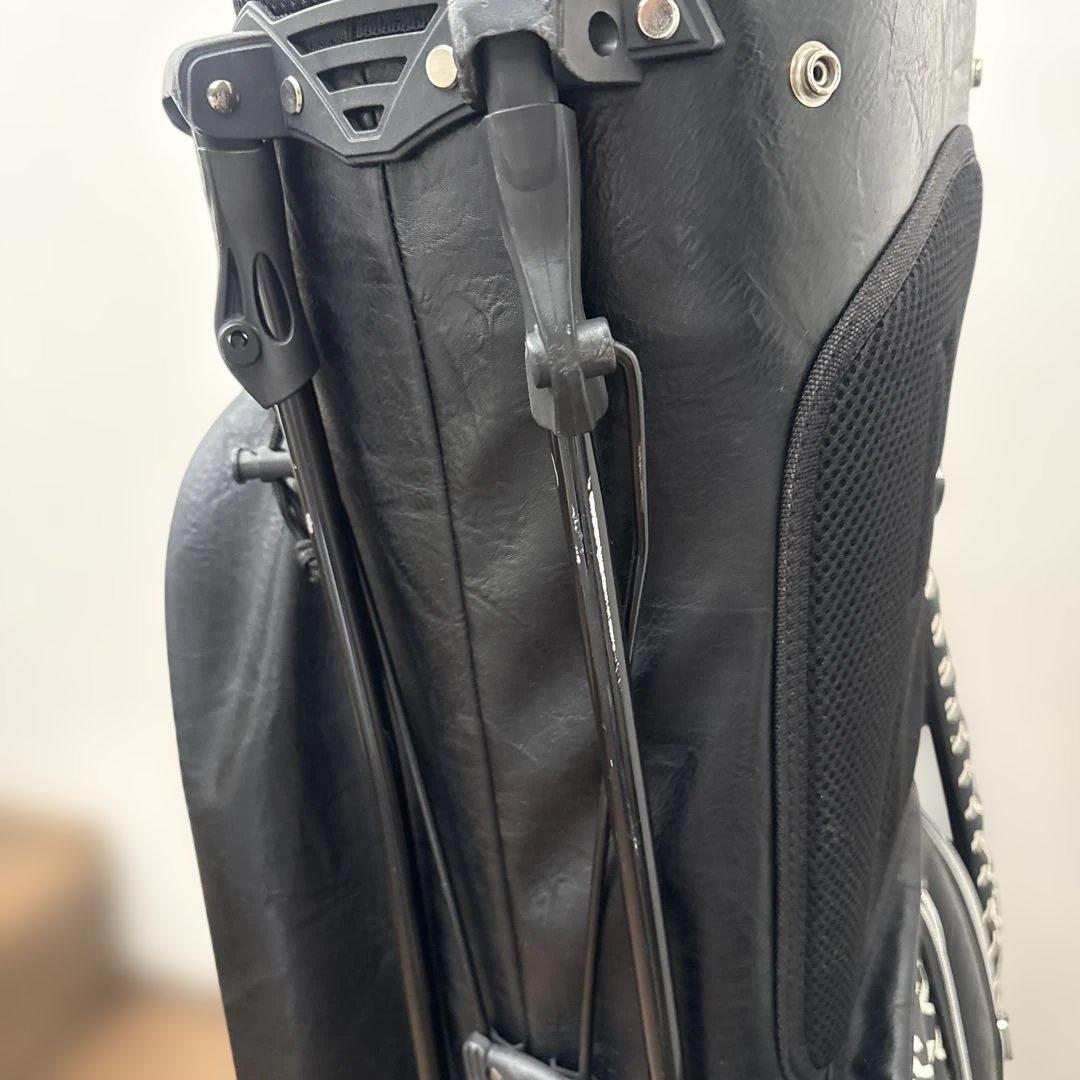 J.Lindeberg キャディバッグ ブラック/ホワイト