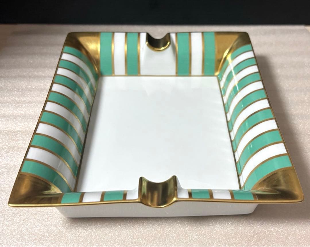 リチャードジノリ　アマデウス グリーン　アッシュトレイ　希少 レア