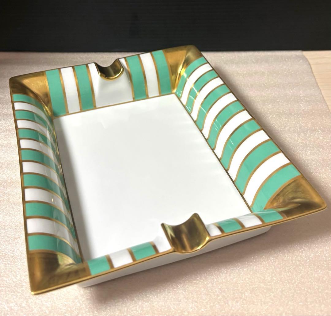 リチャードジノリ　アマデウス グリーン　アッシュトレイ　希少 レア