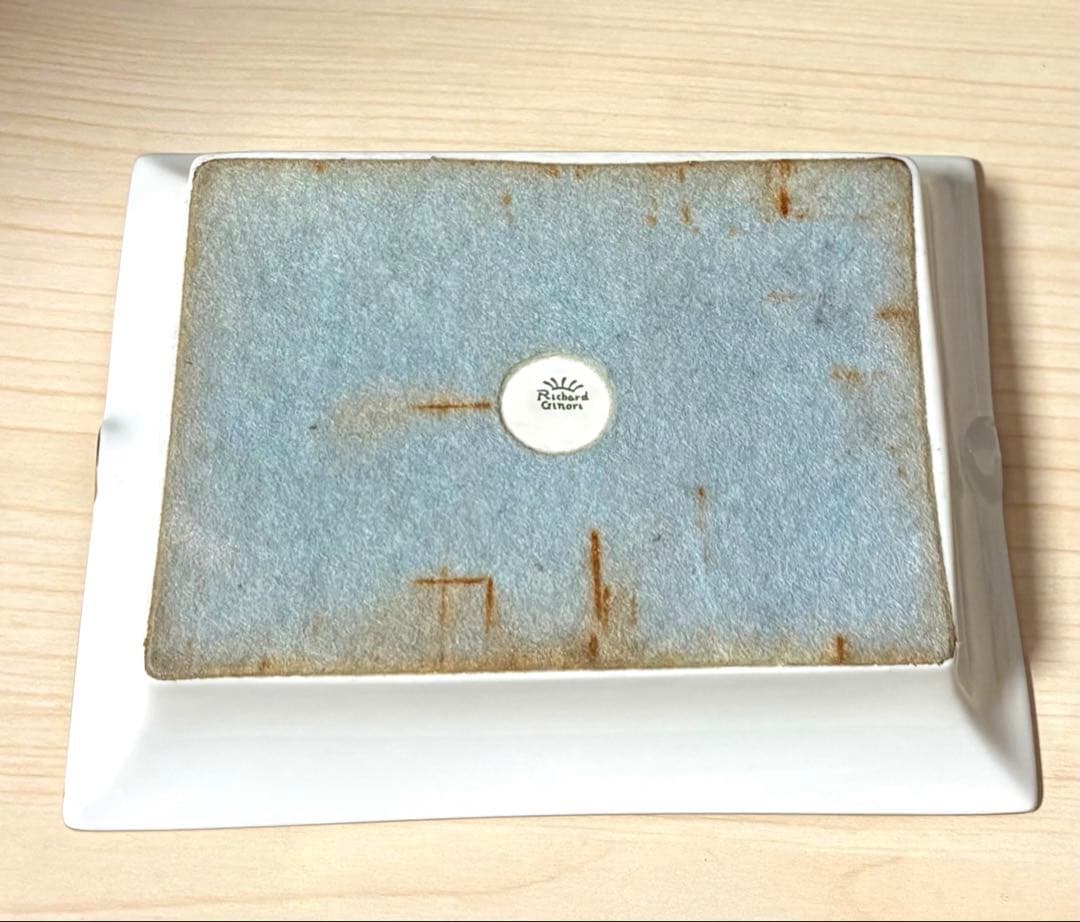 リチャードジノリ　アマデウス グリーン　アッシュトレイ　希少 レア