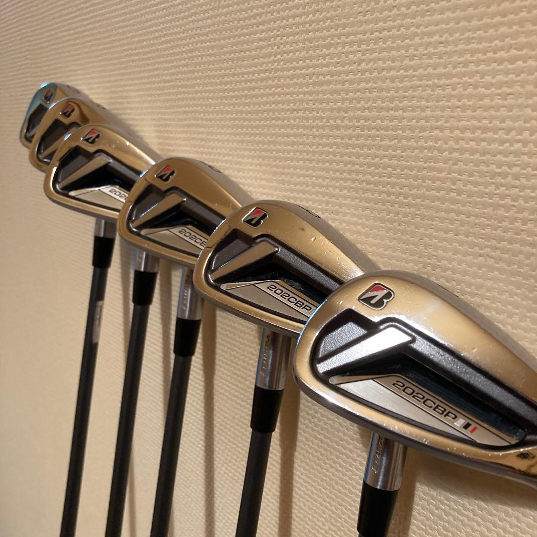 ブリヂストン ツアーB 202CBPアイアンセット6〜9.P 純正MCI 65S
