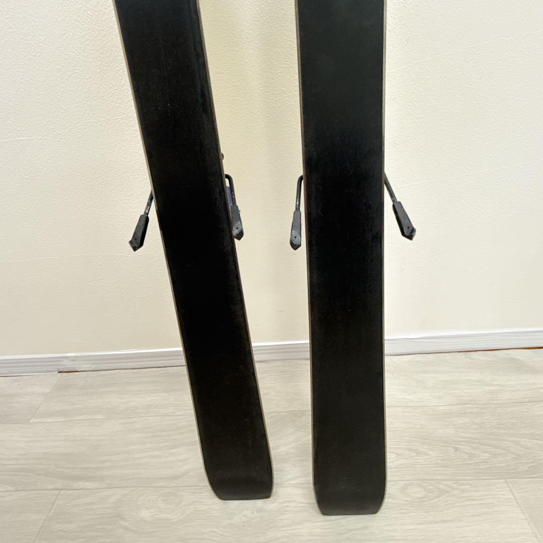 【KAZAMA】キッズ用スキー板130cm ブーツ21cm-22cm ストック付