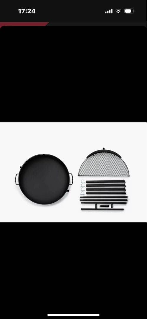 BAREBONES ベアボーンズカウボーイファイヤーピットグリル 30 BBQ