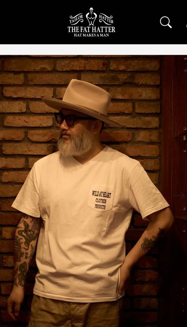 THE FAT HATTER ザファットハッター　フェルトハット ファットマン
