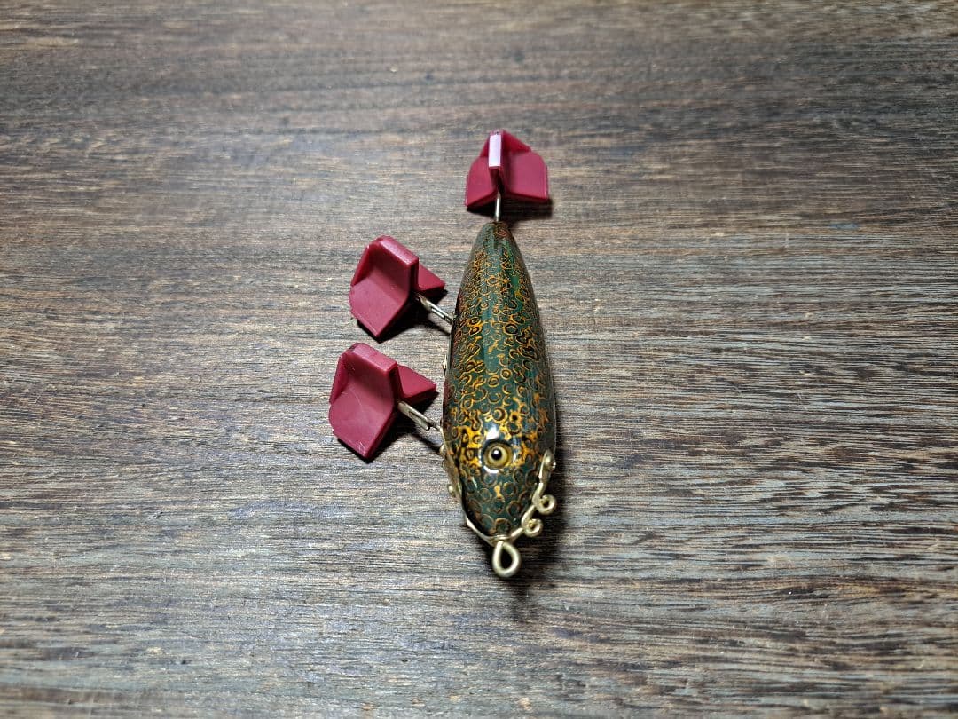 道楽　DOWLUCK　ドウラク　ドライビングミノー　唐青　研出し　レアカラー