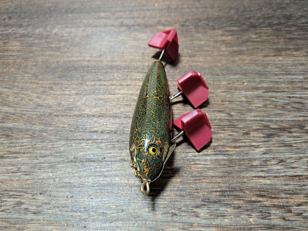 道楽　DOWLUCK　ドウラク　ドライビングミノー　唐青　研出し　レアカラー