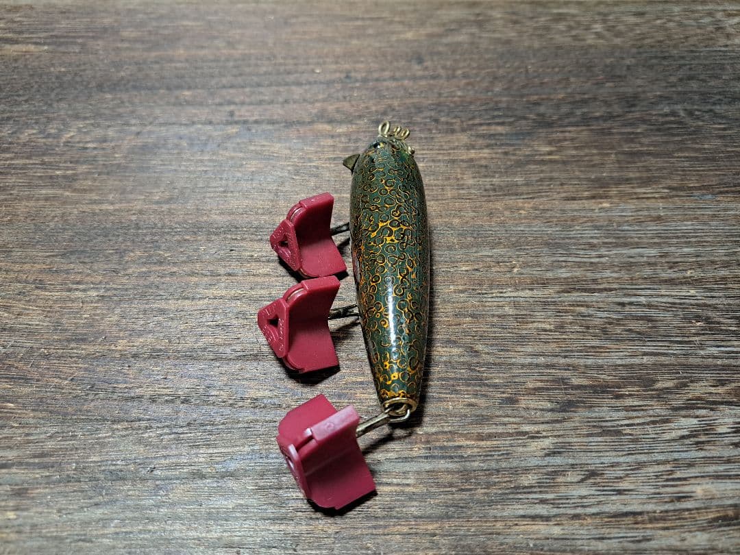 道楽　DOWLUCK　ドウラク　ドライビングミノー　唐青　研出し　レアカラー