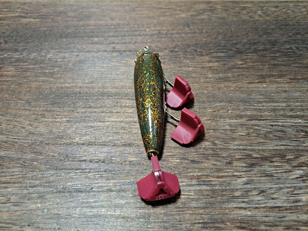 道楽　DOWLUCK　ドウラク　ドライビングミノー　唐青　研出し　レアカラー