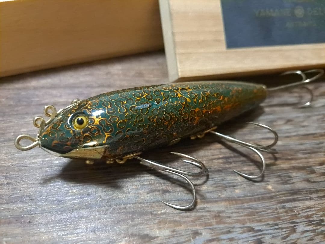 道楽　DOWLUCK　ドウラク　ドライビングミノー　唐青　研出し　レアカラー