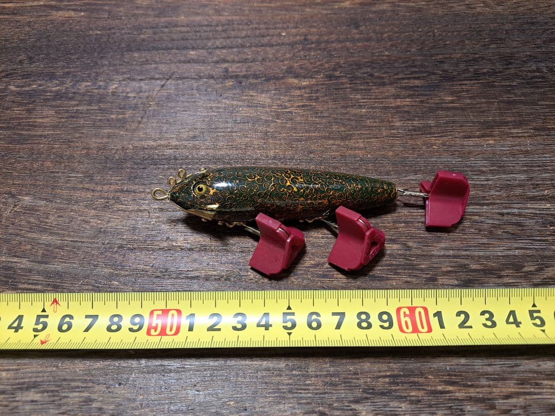 道楽　DOWLUCK　ドウラク　ドライビングミノー　唐青　研出し　レアカラー