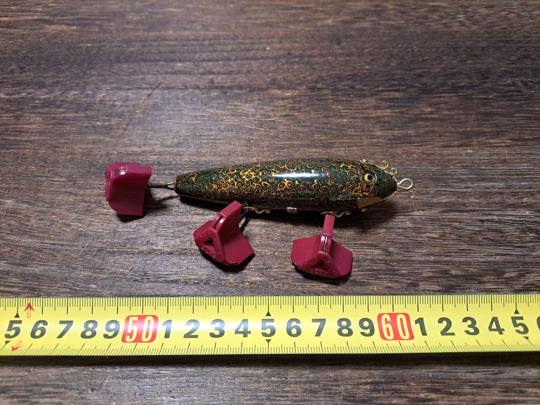 道楽　DOWLUCK　ドウラク　ドライビングミノー　唐青　研出し　レアカラー